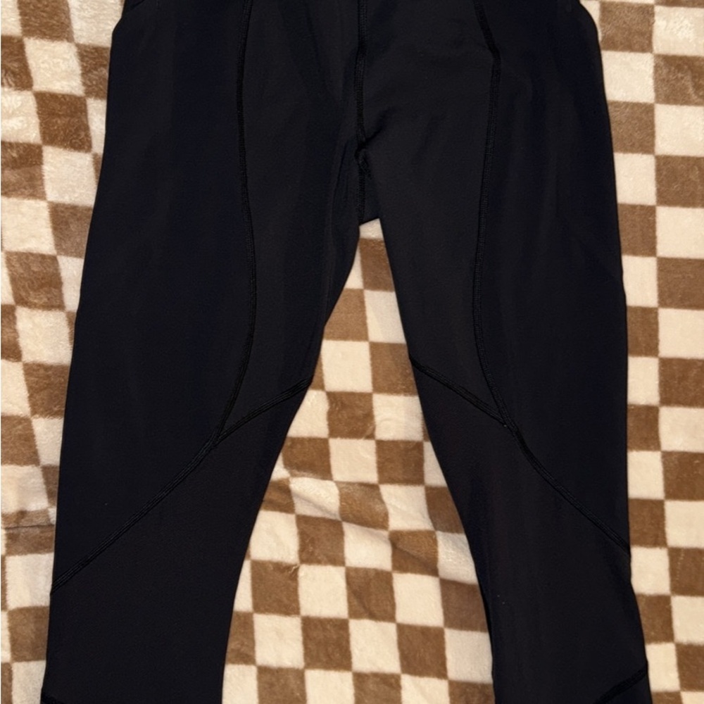 Lululemon Athletica Black Crop Leggings